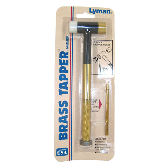 LYM BRASS TAPPER HAMMER DRIFT PIN (5) - Reloading Accessories